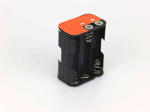 Batterijhouder 6-vaks